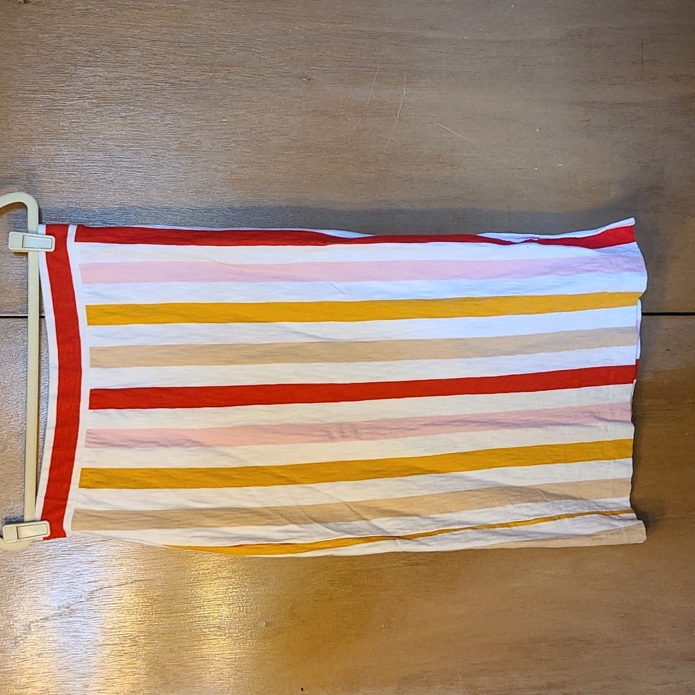 Lou & Grey striped midi skirt